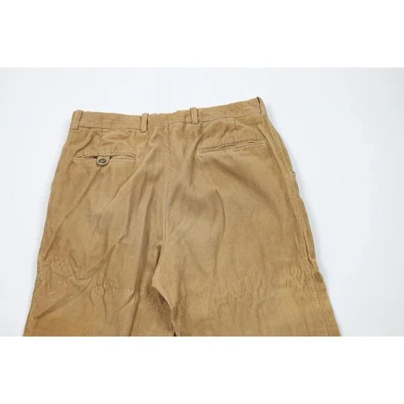 Vtg 70s Streetwear Mens 32x30 Distressed Wide Leg Bell Bottoms